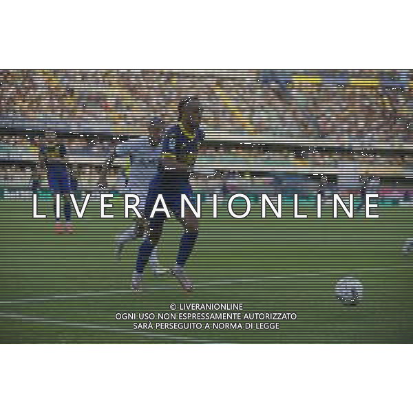 Dailon Livramento of Hellas Verona FC during Hellas Verona FC vs SSC Napoli, 1° Serie A EniLive 2024-25 game at Marcantonio Bentegodi Stadium in Verona (VR), Italy, on August 18, 2024. (Photo by Davide Casentini)/AGENZIA ALDO LIVERANI SAS