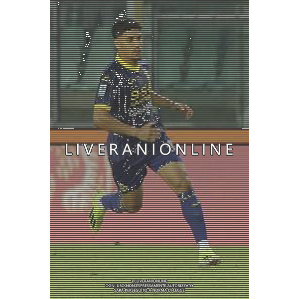 Abdou Harroui of Hellas Verona FC during Hellas Verona FC vs SSC Napoli, 1° Serie A EniLive 2024-25 game at Marcantonio Bentegodi Stadium in Verona (VR), Italy, on August 18, 2024. (Photo by Davide Casentini)/AGENZIA ALDO LIVERANI SAS