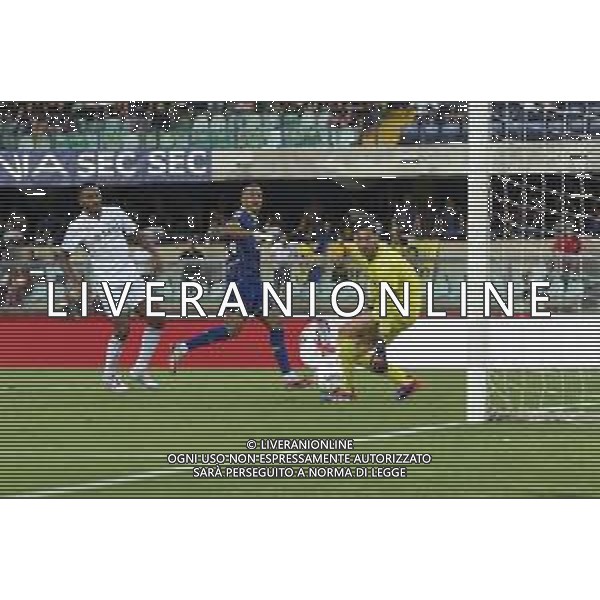 Dailon Livramento of Hellas Verona FC FC scores a goal during Hellas Verona FC vs SSC Napoli, 1° Serie A EniLive 2024-25 game at Marcantonio Bentegodi Stadium in Verona (VR), Italy, on August 18, 2024. (Photo by Davide Casentini)/AGENZIA ALDO LIVERANI SAS