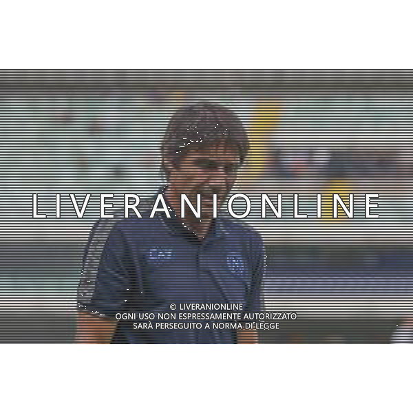 Antonio Conte Head Coach of SSC Napoli during Hellas Verona FC vs SSC Napoli, 1° Serie A EniLive 2024-25 game at Marcantonio Bentegodi Stadium in Verona (VR), Italy, on August 18, 2024. (Photo by Davide Casentini)/AGENZIA ALDO LIVERANI SAS