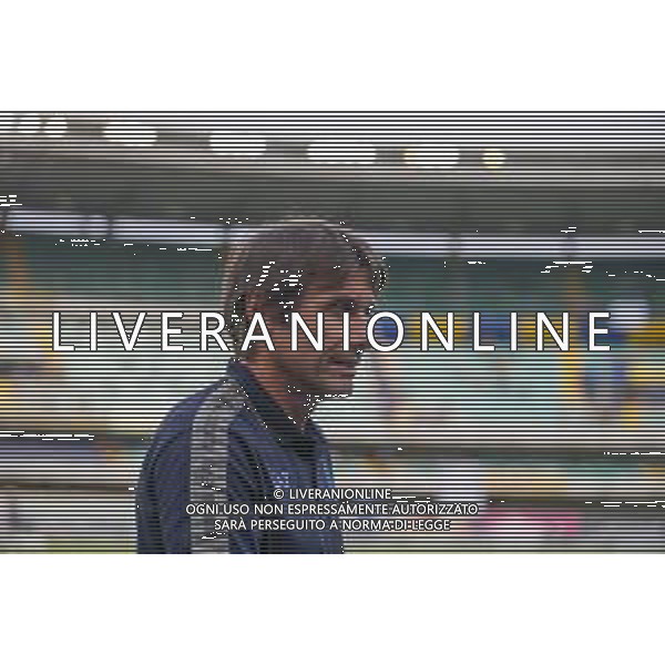 Antonio Conte during Hellas Verona FC vs SSC Napoli, 1° Serie A EniLive 2024-25 game at Marcantonio Bentegodi Stadium in Verona (VR), Italy, on August 18, 2024. (Photo by Davide Casentini)/AGENZIA ALDO LIVERANI SAS
