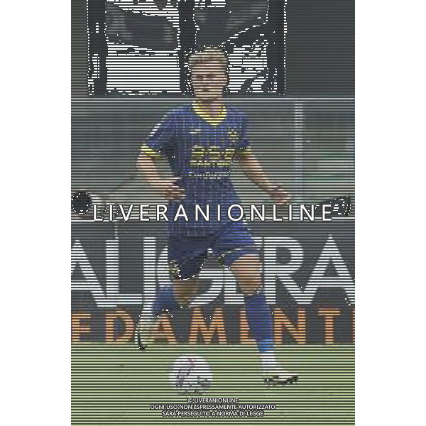 Martin Frese of Hellas Verona FC during Hellas Verona FC vs SSC Napoli, 1° Serie A EniLive 2024-25 game at Marcantonio Bentegodi Stadium in Verona (VR), Italy, on August 18, 2024. (Photo by Davide Casentini)/AGENZIA ALDO LIVERANI SAS