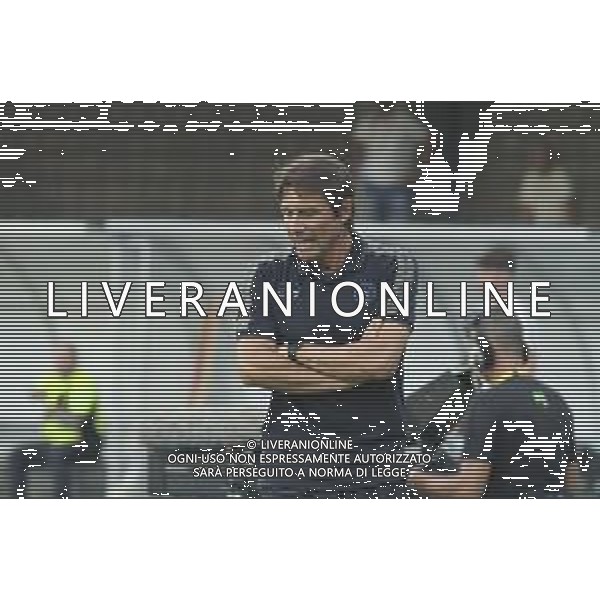 Antonio Conte Head Coach of SSC Napoli expresses disappointment during Hellas Verona FC vs SSC Napoli, 1° Serie A EniLive 2024-25 game at Marcantonio Bentegodi Stadium in Verona (VR), Italy, on August 18, 2024. (Photo by Davide Casentini)/AGENZIA ALDO LIVERANI SAS
