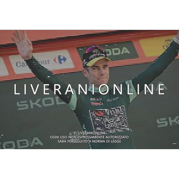 19-08-2024 Vuelta A Espana; Tappa 03 Lousa - Castelo Branco; 2024, Visma - Lease A Bike; Van Aert, Wout; Castelo Branco; ©SIROTTI/AGENZIA ALDO LIVERANI SAS