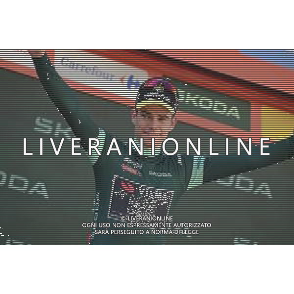 19-08-2024 Vuelta A Espana; Tappa 03 Lousa - Castelo Branco; 2024, Visma - Lease A Bike; Van Aert, Wout; Castelo Branco; ©SIROTTI/AGENZIA ALDO LIVERANI SAS