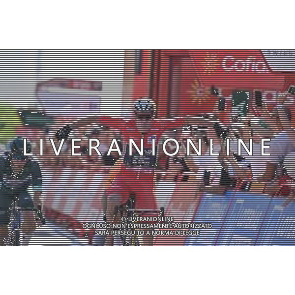 19-08-2024 Vuelta A Espana; Tappa 03 Lousa - Castelo Branco; 2024, Visma - Lease A Bike; Van Aert, Wout; Castelo Branco; ©SIROTTI/AGENZIA ALDO LIVERANI SAS
