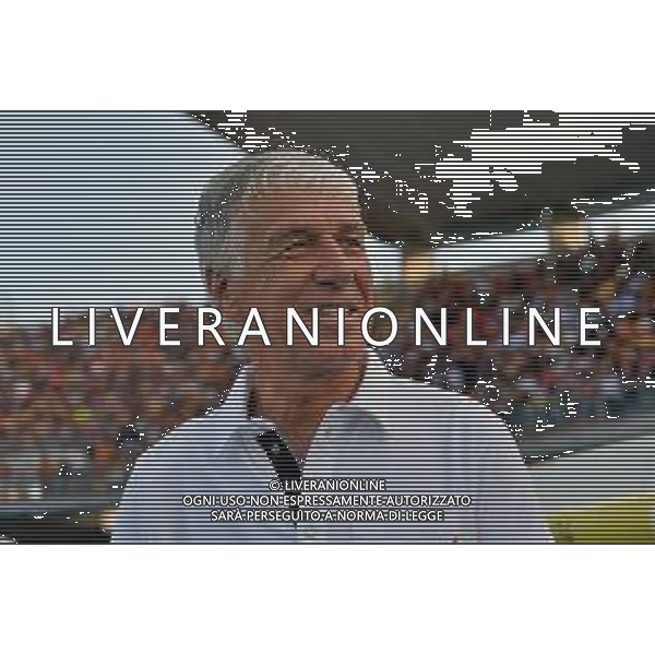 TVEM August 19, 2024 Lecce, Italy - US Lecce vs Atalanta - Italian soccer serie A 2024/25 - Via Del Mare Stadium. In the pic by Emmanuele Mastrodonato/agenzia Aldo Liverani sas: coach Gian Piero Gasperini of Atalanta ©TVEM/AGENZIA ALDO LIVERANI SAS
