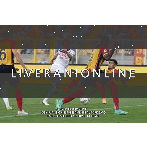 TVEM August 19, 2024 Lecce, Italy - US Lecce vs Atalanta - Italian soccer serie A 2024/25 - Via Del Mare Stadium. In the pic by Emmanuele Mastrodonato/agenzia Aldo Liverani sas: Marco Brescianini of Atalanta scores a goal of 0-1 ©TVEM/AGENZIA ALDO LIVERANI SAS