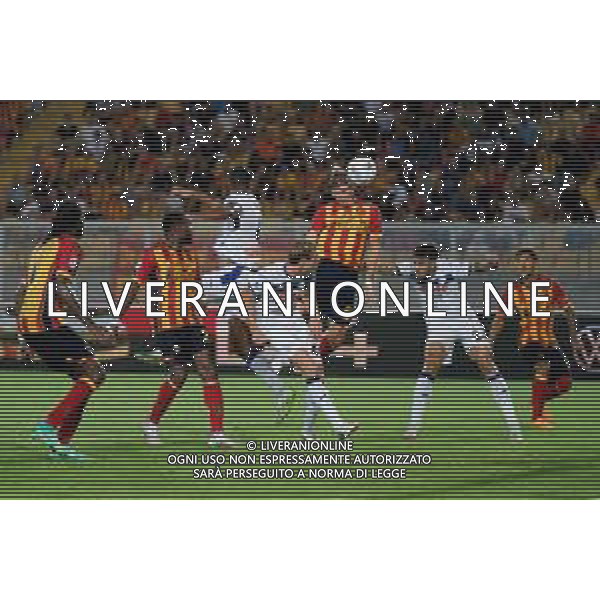 TVEM August 19, 2024 Lecce, Italy - US Lecce vs Atalanta - Italian soccer serie A 2024/25 - Via Del Mare Stadium. In the pic by Emmanuele Mastrodonato/agenzia Aldo Liverani sas: Federico Baschirotto of US Lecce ©TVEM/AGENZIA ALDO LIVERANI SAS