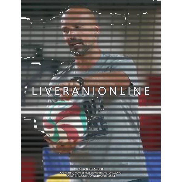 IMOLA 19 08 2024 CLAI IMOLA PALLAVOLO SERIE A2 PRIMO ALLENAMENTO NELLA FOTO PRIMO ALLENATORE NELLO CALIENDO ©SANNA/AGENZIA ALDO LIVERANI SAS