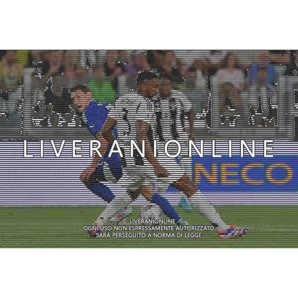 Torino 19.08.2024 Allianz Stadium @Manuela Viganti /Ag. Aldo Liverani sas Juventus vs Como Campionato Calcio Serie A Enilive 2024/2025 1a giornata Nella foto: andrea belotti e gleison bremer ©Viganti/AGENZIA ALDO LIVERANI SAS