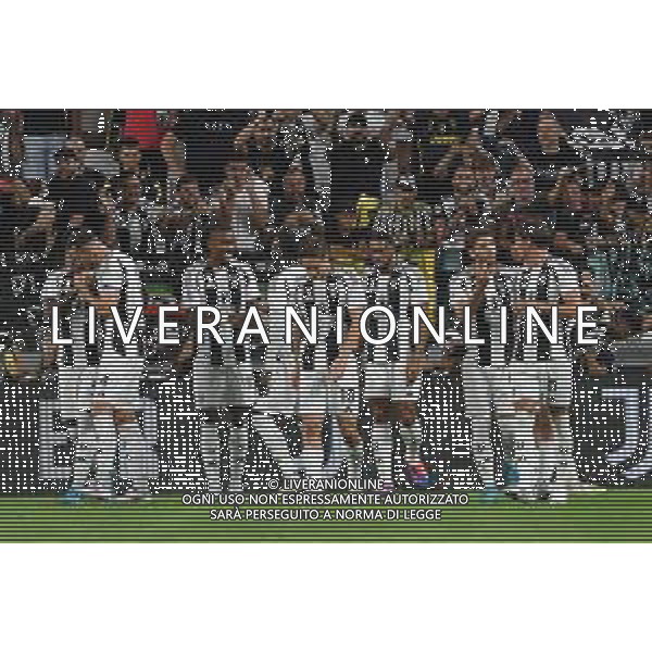 Torino 19.08.2024 Allianz Stadium @Manuela Viganti /Ag. Aldo Liverani sas Juventus vs Como Campionato Calcio Serie A Enilive 2024/2025 1a giornata Nella foto: esultanza juventus dopo il gol di samuel mbangula ©Viganti/AGENZIA ALDO LIVERANI SAS