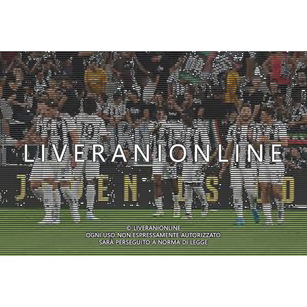 Torino 19.08.2024 Allianz Stadium @Manuela Viganti /Ag. Aldo Liverani sas Juventus vs Como Campionato Calcio Serie A Enilive 2024/2025 1a giornata Nella foto: esultanza juventus dopo il gol di samuel mbangula ©Viganti/AGENZIA ALDO LIVERANI SAS