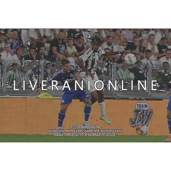 Torino 19.08.2024 Allianz Stadium @Manuela Viganti /Ag. Aldo Liverani sas Juventus vs Como Campionato Calcio Serie A Enilive 2024/2025 1a giornata Nella foto: gabriel strefezza e samuel mbangula ©Viganti/AGENZIA ALDO LIVERANI SAS