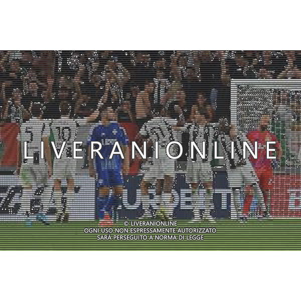 Torino 19.08.2024 Allianz Stadium @Manuela Viganti /Ag. Aldo Liverani sas Juventus vs Como Campionato Calcio Serie A Enilive 2024/2025 1a giornata Nella foto: esultanza juventus dopo il gol di timothy weah ©Viganti/AGENZIA ALDO LIVERANI SAS