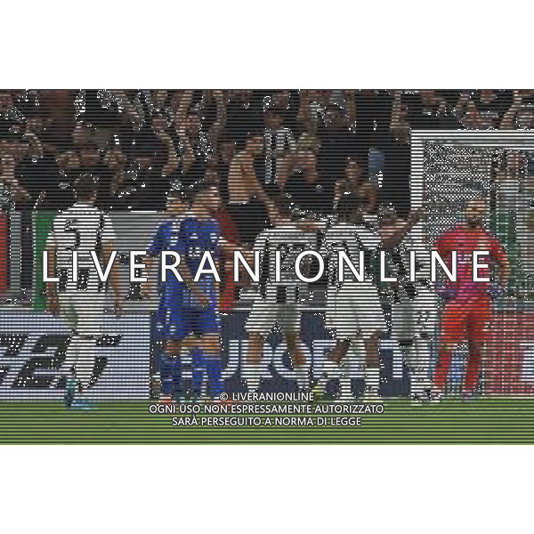 Torino 19.08.2024 Allianz Stadium @Manuela Viganti /Ag. Aldo Liverani sas Juventus vs Como Campionato Calcio Serie A Enilive 2024/2025 1a giornata Nella foto: esultanza juventus dopo il gol di timothy weah ©Viganti/AGENZIA ALDO LIVERANI SAS
