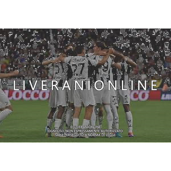 Torino 19.08.2024 Allianz Stadium @Manuela Viganti /Ag. Aldo Liverani sas Juventus vs Como Campionato Calcio Serie A Enilive 2024/2025 1a giornata Nella foto: esultanza juventus prima che il var annullasse il gol di dusan vlahovic ©Viganti/AGENZIA ALDO LIVERANI SAS