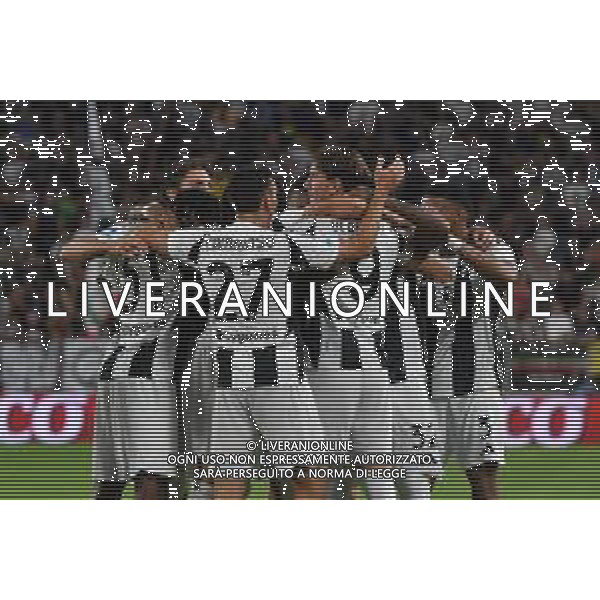 Torino 19.08.2024 Allianz Stadium @Manuela Viganti /Ag. Aldo Liverani sas Juventus vs Como Campionato Calcio Serie A Enilive 2024/2025 1a giornata Nella foto: esultanza juventus prima che il var annullasse il gol di dusan vlahovic ©Viganti/AGENZIA ALDO LIVERANI SAS