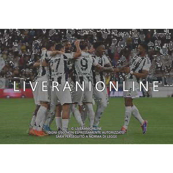 Torino 19.08.2024 Allianz Stadium @Manuela Viganti /Ag. Aldo Liverani sas Juventus vs Como Campionato Calcio Serie A Enilive 2024/2025 1a giornata Nella foto: esultanza juventus prima che il var annullasse il gol di dusan vlahovic ©Viganti/AGENZIA ALDO LIVERANI SAS