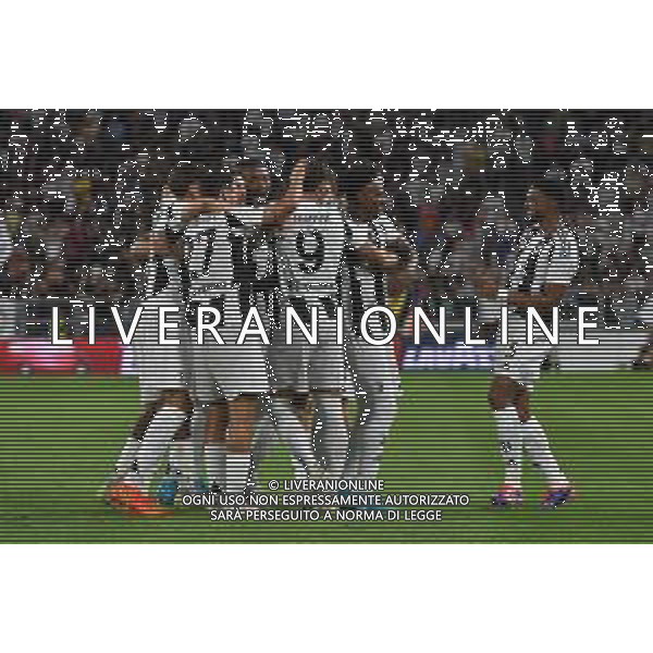 Torino 19.08.2024 Allianz Stadium @Manuela Viganti /Ag. Aldo Liverani sas Juventus vs Como Campionato Calcio Serie A Enilive 2024/2025 1a giornata Nella foto: esultanza juventus prima che il var annullasse il gol di dusan vlahovic ©Viganti/AGENZIA ALDO LIVERANI SAS
