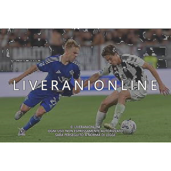 Torino 19.08.2024 Allianz Stadium @Manuela Viganti /Ag. Aldo Liverani sas Juventus vs Como Campionato Calcio Serie A Enilive 2024/2025 1a giornata Nella foto: kenan yildiz e matthias braunoder ©Viganti/AGENZIA ALDO LIVERANI SAS