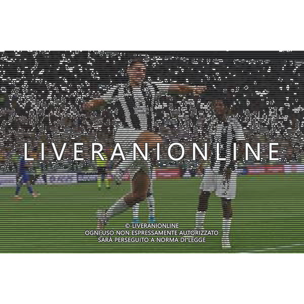 Torino 19.08.2024 Allianz Stadium @Manuela Viganti /Ag. Aldo Liverani sas Juventus vs Como Campionato Calcio Serie A Enilive 2024/2025 1a giornata Nella foto: esultanza andrea cambiaso dopo il gol ©Viganti/AGENZIA ALDO LIVERANI SAS