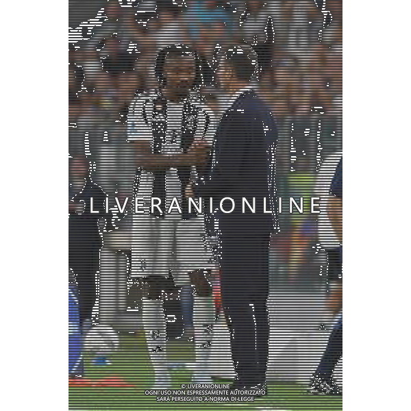 Torino 19.08.2024 Allianz Stadium @Manuela Viganti /Ag. Aldo Liverani sas Juventus vs Como Campionato Calcio Serie A Enilive 2024/2025 1a giornata Nella foto: khephren thuram e thiago motta