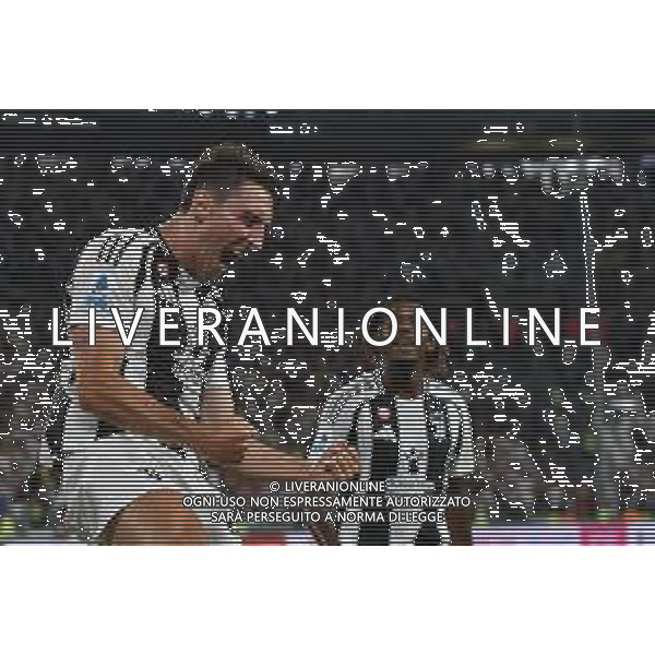 Torino 19.08.2024 Allianz Stadium @Manuela Viganti /Ag. Aldo Liverani sas Juventus vs Como Campionato Calcio Serie A Enilive 2024/2025 1a giornata Nella foto: esultanza andrea cambiaso dopo il gol