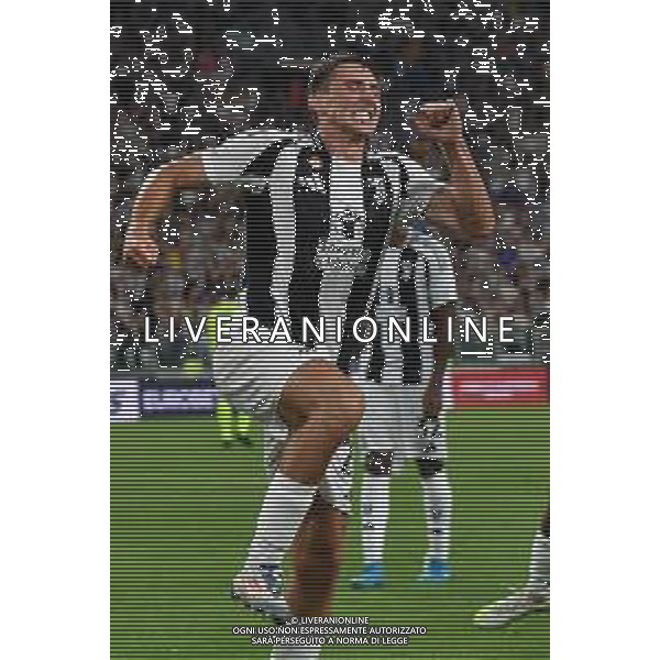 Torino 19.08.2024 Allianz Stadium @Manuela Viganti /Ag. Aldo Liverani sas Juventus vs Como Campionato Calcio Serie A Enilive 2024/2025 1a giornata Nella foto: esultanza andrea cambiaso dopo il gol