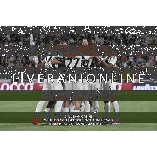 Torino 19.08.2024 Allianz Stadium @Manuela Viganti /Ag. Aldo Liverani sas Juventus vs Como Campionato Calcio Serie A Enilive 2024/2025 1a giornata Nella foto: esultanza juventus prima che il var annullasse il gol di dusan vlahovic