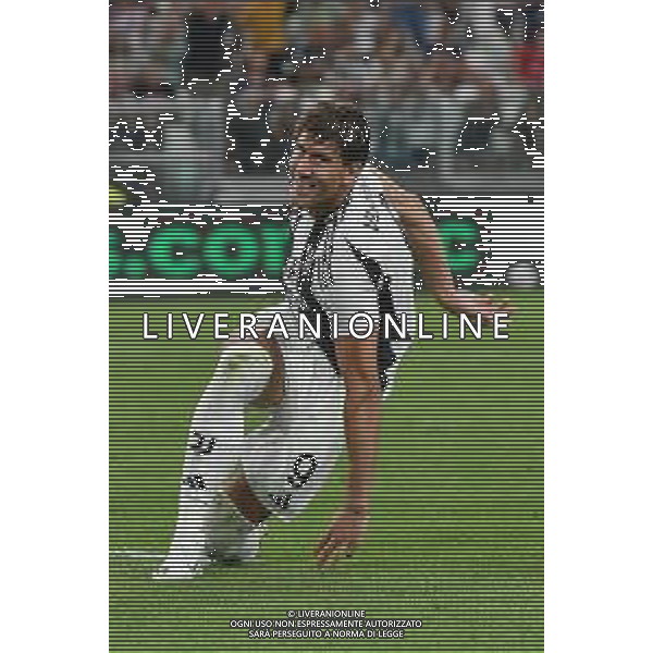 Torino 19.08.2024 Allianz Stadium @Manuela Viganti /Ag. Aldo Liverani sas Juventus vs Como Campionato Calcio Serie A Enilive 2024/2025 1a giornata Nella foto: esultanza dusan vlahovic prima che il var annullasse il gol