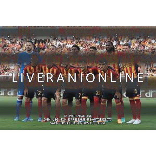 TVEM August 19, 2024 Lecce, Italy - US Lecce vs Atalanta - Italian soccer serie A 2024/25 - Via Del Mare Stadium. In the pic by Emmanuele Mastrodonato/agenzia Aldo Liverani sas: US Lecce team line up