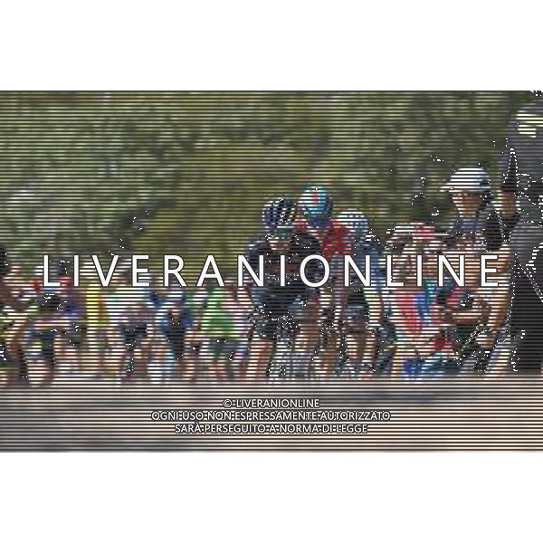 20-08-2024 Vuelta A Espana; Tappa 04 Plasencia - Pico Villuercas; 2024, Red Bull - Bora - Hansgrohe; Roglic, Primoz; Pico Villuercas; ©SIROTTI/AGENZIA ALDO LIVERANI SAS