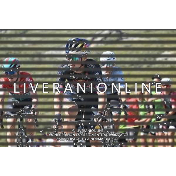 20-08-2024 Vuelta A Espana; Tappa 04 Plasencia - Pico Villuercas; 2024, Red Bull - Bora - Hansgrohe; Roglic, Primoz; Pico Villuercas; ©SIROTTI/AGENZIA ALDO LIVERANI SAS