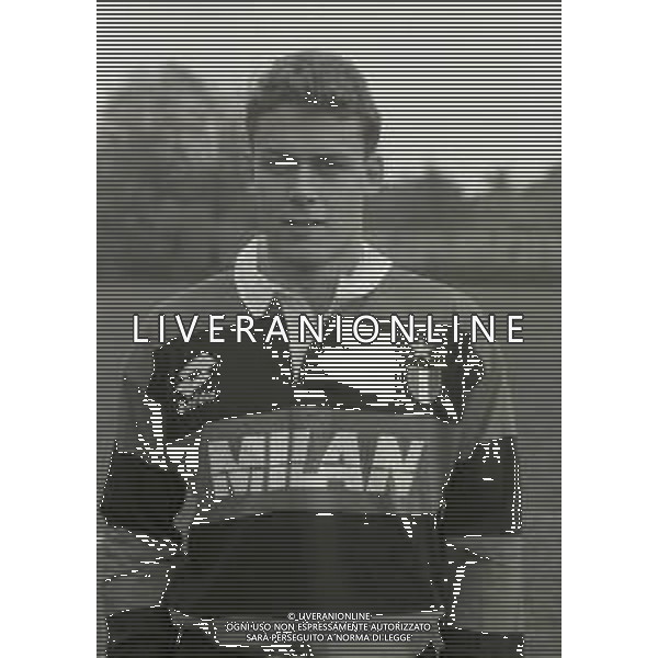 NEG-RETROSPETTIVA NICKY LITTLE MEDIOLANUM RUGBY NELLA FOTO NICKY LITTLE MEDIOLANUM RUGBY MILANO ANNO 1993-1994 AG ALDO LIVERANI SAS