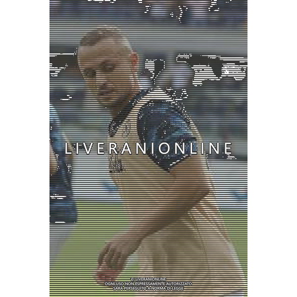 Stanislav Lobotka of SSC Napoli during Hellas Verona FC vs SSC Napoli, 1° Serie A EniLive 2024-25 game at Marcantonio Bentegodi Stadium in Verona (VR), Italy, on August 18, 2024. (Photo by Davide Casentini)/AGENZIA ALDO LIVERANI SAS