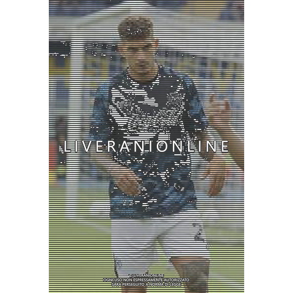 Giovanni Di Lorenzo of SSC Napoli during training pre Hellas Verona FC vs SSC Napoli, 1° Serie A EniLive 2024-25 game at Marcantonio Bentegodi Stadium in Verona (VR), Italy, on August 18, 2024. (Photo by Davide Casentini)/AGENZIA ALDO LIVERANI SAS
