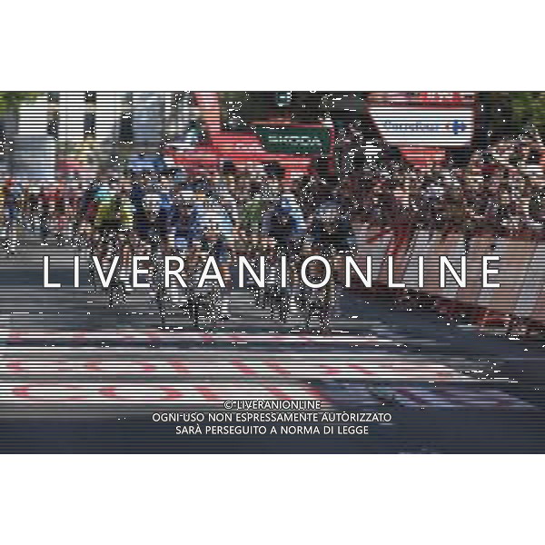 21-08-2024 Vuelta A Espana; Tappa 05 Fuente Del Maestre - Sevilla; 2024, Dsm - Firmenich Postnl; 2024, Visma - Lease A Bike; Bittner, Pavel; Van Aert, Wout; Siviglia; ©SIROTTI/AGENZIA ALDO LIVERANI SAS
