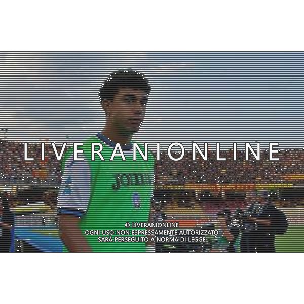 TVEM August 19, 2024 Lecce, Italy - US Lecce vs Atalanta - Italian soccer serie A 2024/25 - Via Del Mare Stadium. In the pic by Emmanuele Mastrodonato /AGENZIA ALDO LIVERANI SAS: Dominic Vavassori of Atalanta /AGENZIA ALDO LIVERANI SAS