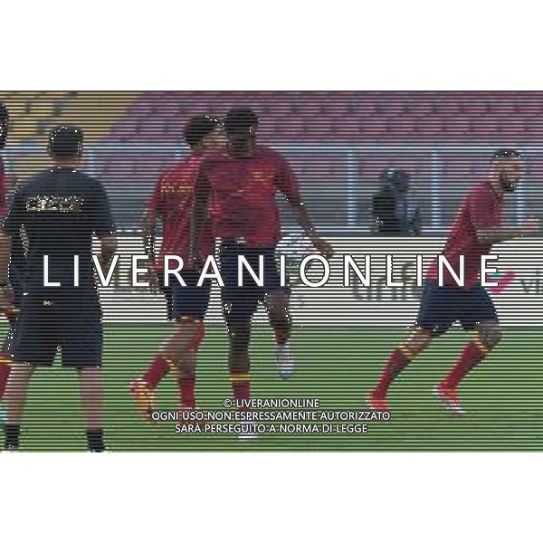 TVEM August 19, 2024 Lecce, Italy - US Lecce vs Atalanta - Italian soccer serie A 2024/25 - Via Del Mare Stadium. In the pic by Emmanuele Mastrodonato /AGENZIA ALDO LIVERANI SAS: Patrick Dorgu of US Lecce /AGENZIA ALDO LIVERANI SAS