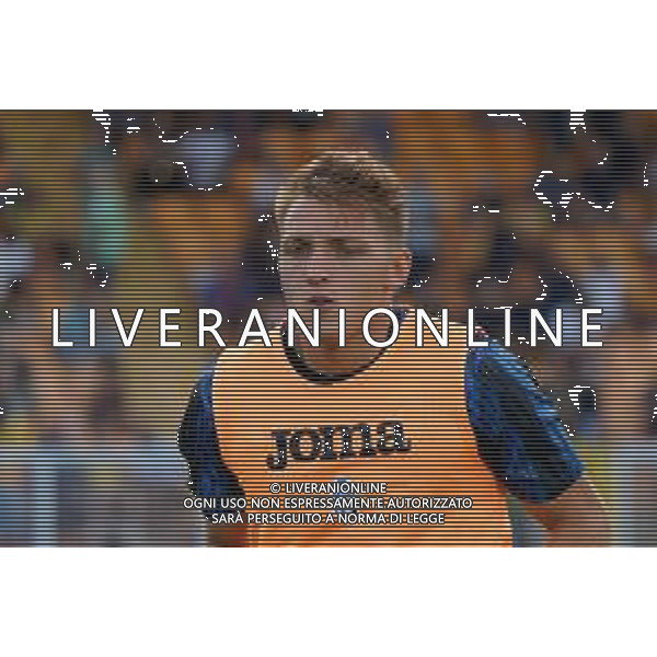 TVEM August 19, 2024 Lecce, Italy - US Lecce vs Atalanta - Italian soccer serie A 2024/25 - Via Del Mare Stadium. In the pic by Emmanuele Mastrodonato /AGENZIA ALDO LIVERANI SAS: Mateo Retegui of Atalanta /AGENZIA ALDO LIVERANI SAS