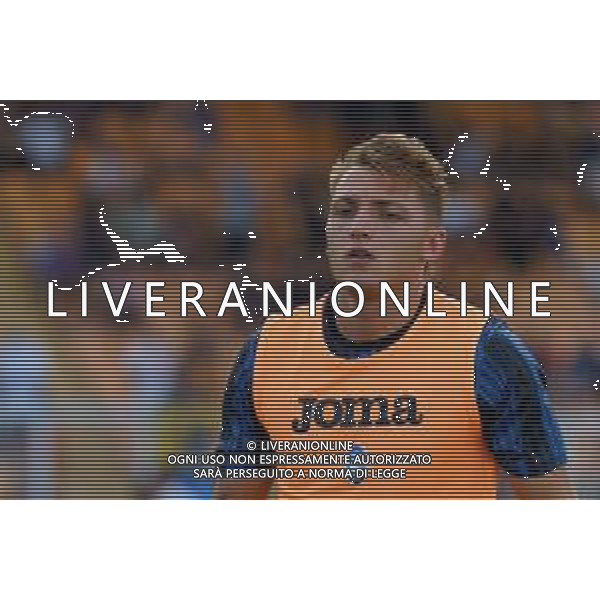 TVEM August 19, 2024 Lecce, Italy - US Lecce vs Atalanta - Italian soccer serie A 2024/25 - Via Del Mare Stadium. In the pic by Emmanuele Mastrodonato /AGENZIA ALDO LIVERANI SAS: Mateo Retegui of Atalanta /AGENZIA ALDO LIVERANI SAS