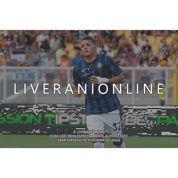 TVEM August 19, 2024 Lecce, Italy - US Lecce vs Atalanta - Italian soccer serie A 2024/25 - Via Del Mare Stadium. In the pic by Emmanuele Mastrodonato /AGENZIA ALDO LIVERANI SAS: Mateo Retegui of Atalanta /AGENZIA ALDO LIVERANI SAS