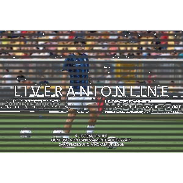 TVEM August 19, 2024 Lecce, Italy - US Lecce vs Atalanta - Italian soccer serie A 2024/25 - Via Del Mare Stadium. In the pic by Emmanuele Mastrodonato /AGENZIA ALDO LIVERANI SAS: Matteo Ruggeri of Atalanta /AGENZIA ALDO LIVERANI SAS