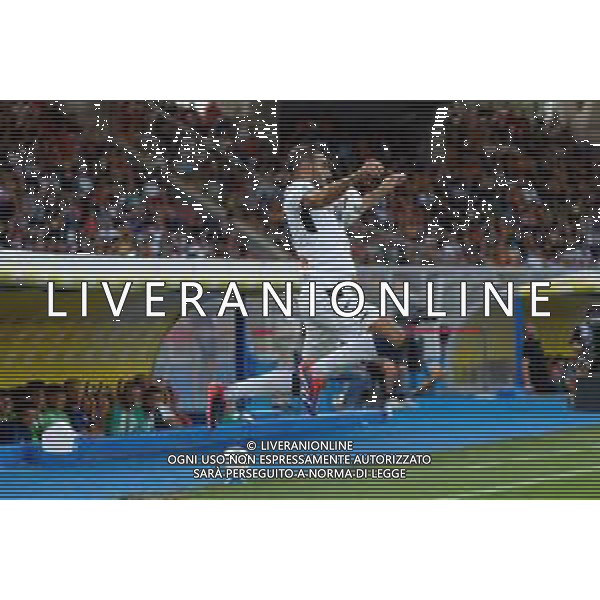 TVEM August 19, 2024 Lecce, Italy - US Lecce vs Atalanta - Italian soccer serie A 2024/25 - Via Del Mare Stadium. In the pic by Emmanuele Mastrodonato /AGENZIA ALDO LIVERANI SAS: Davide Zappacosta of Atalanta /AGENZIA ALDO LIVERANI SAS