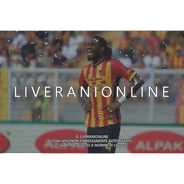 TVEM August 19, 2024 Lecce, Italy - US Lecce vs Atalanta - Italian soccer serie A 2024/25 - Via Del Mare Stadium. In the pic by Emmanuele Mastrodonato /AGENZIA ALDO LIVERANI SAS: Kialonda Gaspar of US Lecce /AGENZIA ALDO LIVERANI SAS