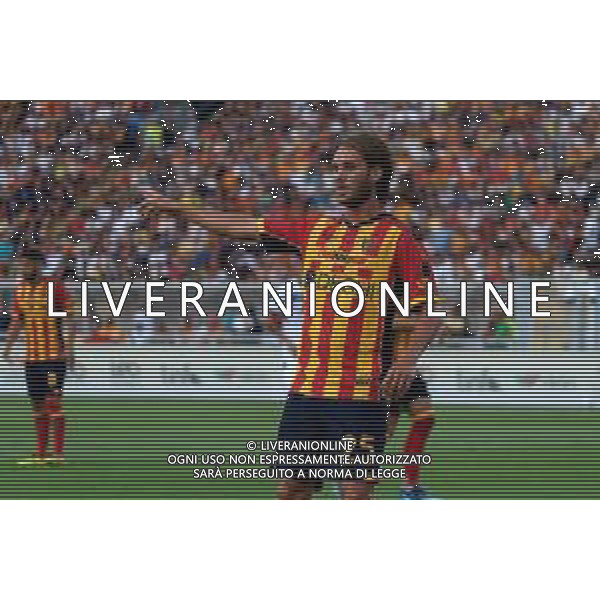 TVEM August 19, 2024 Lecce, Italy - US Lecce vs Atalanta - Italian soccer serie A 2024/25 - Via Del Mare Stadium. In the pic by Emmanuele Mastrodonato /AGENZIA ALDO LIVERANI SAS: Antonino Gallo of US Lecce /AGENZIA ALDO LIVERANI SAS
