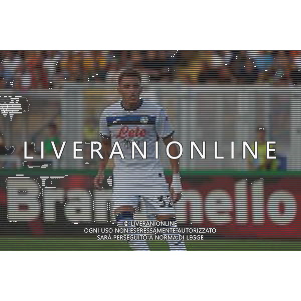 TVEM August 19, 2024 Lecce, Italy - US Lecce vs Atalanta - Italian soccer serie A 2024/25 - Via Del Mare Stadium. In the pic by Emmanuele Mastrodonato /AGENZIA ALDO LIVERANI SAS: Mateo Retegui of Atalanta /AGENZIA ALDO LIVERANI SAS