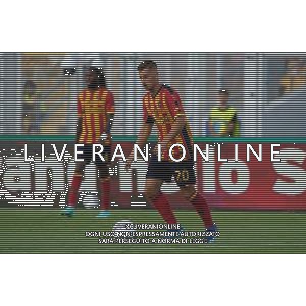 TVEM August 19, 2024 Lecce, Italy - US Lecce vs Atalanta - Italian soccer serie A 2024/25 - Via Del Mare Stadium. In the pic by Emmanuele Mastrodonato /AGENZIA ALDO LIVERANI SAS: Ylber Ramadani of US Lecce /AGENZIA ALDO LIVERANI SAS