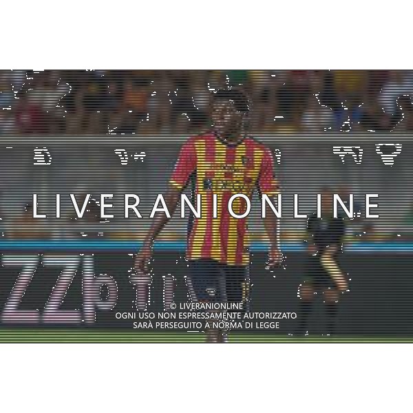 TVEM August 19, 2024 Lecce, Italy - US Lecce vs Atalanta - Italian soccer serie A 2024/25 - Via Del Mare Stadium. In the pic by Emmanuele Mastrodonato /AGENZIA ALDO LIVERANI SAS: Patrick Dorgu of US Lecce /AGENZIA ALDO LIVERANI SAS